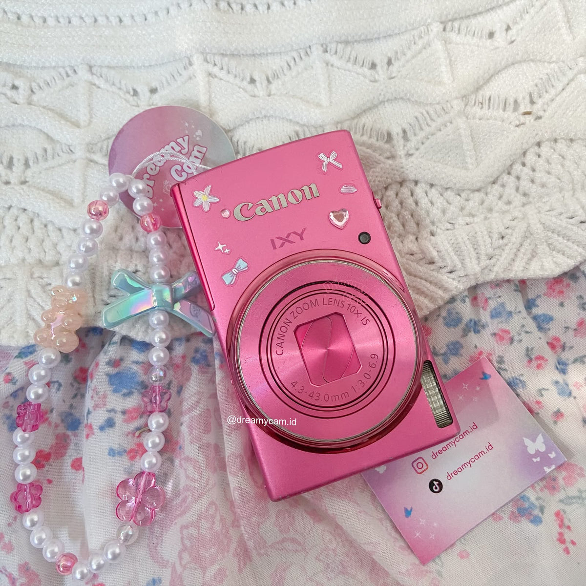 Canon IXUS 155 / PowerShot ELPH 150 IS / IXY 140 Pink | Digital Camera CCD Digicam