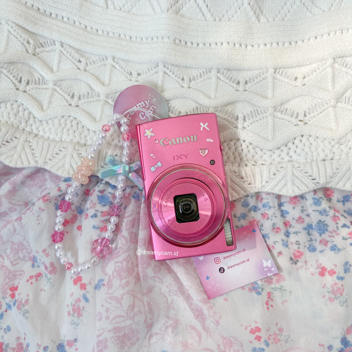 Canon IXUS 155 / PowerShot ELPH 150 IS / IXY 140 Pink | Digital Camera CCD Digicam