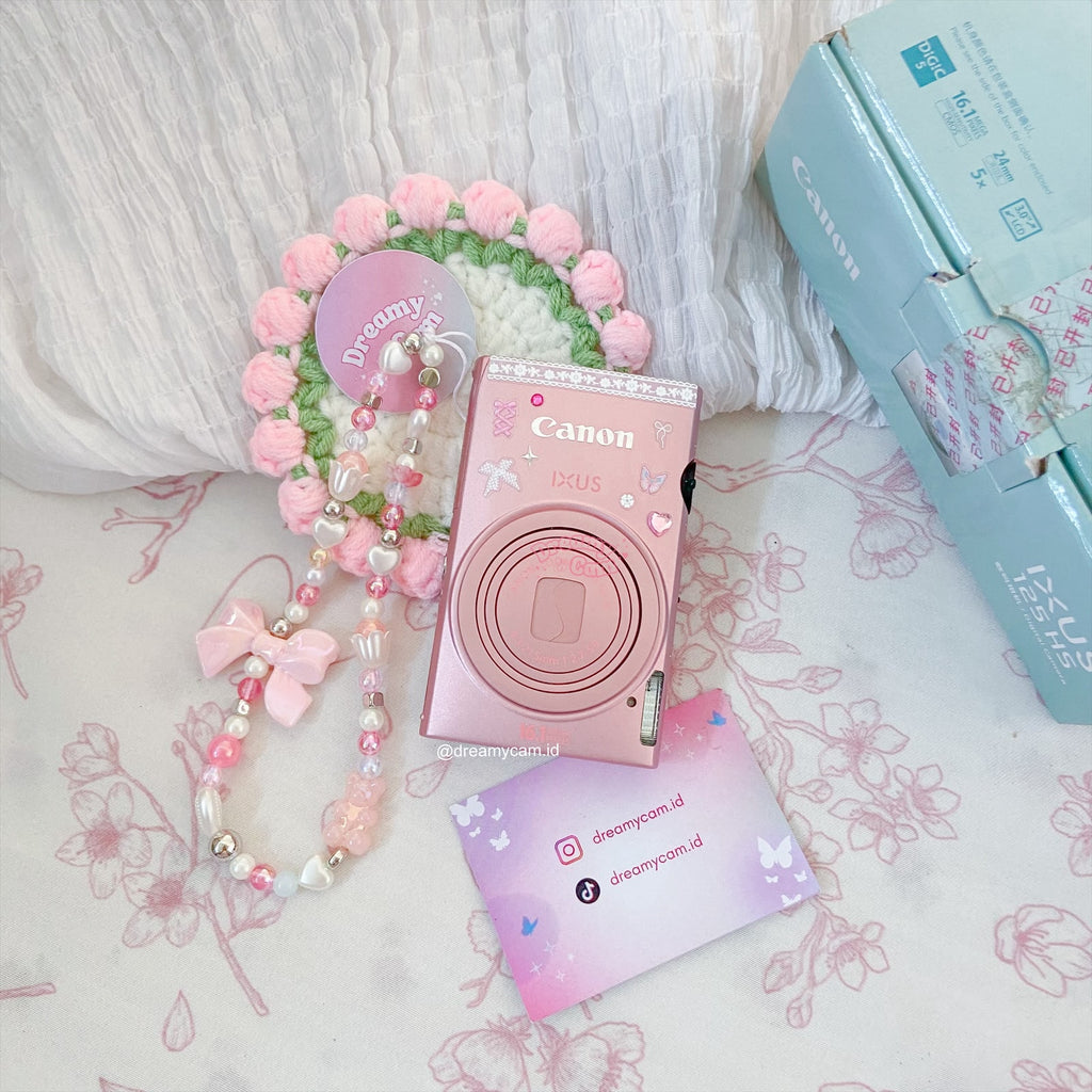 Canon Ixus 125 HS pink | Digital Camera CCD Digicam