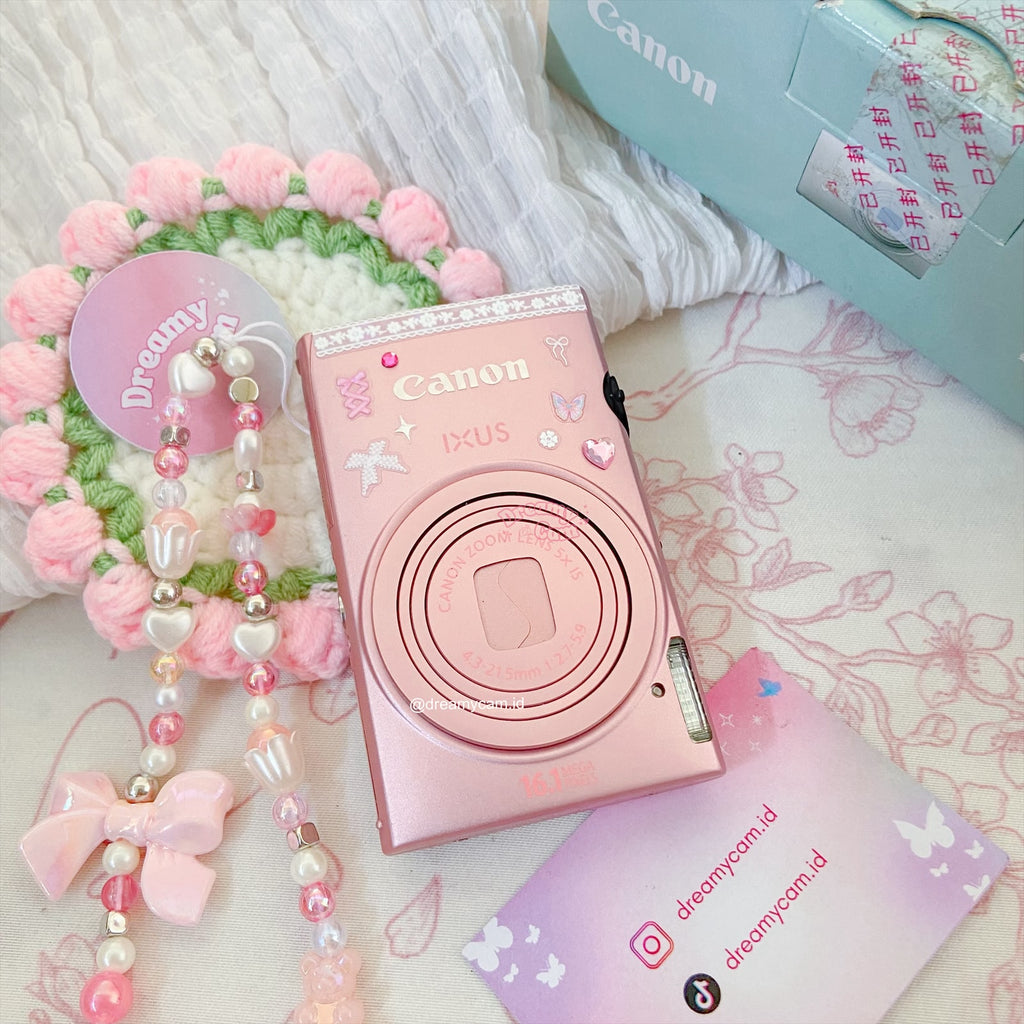 Canon Ixus 125 HS pink | Digital Camera CCD Digicam