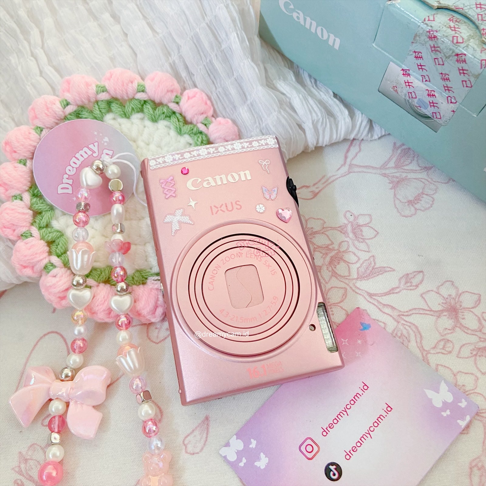 Canon Ixus 125 HS pink | Digital Camera CCD Digicam