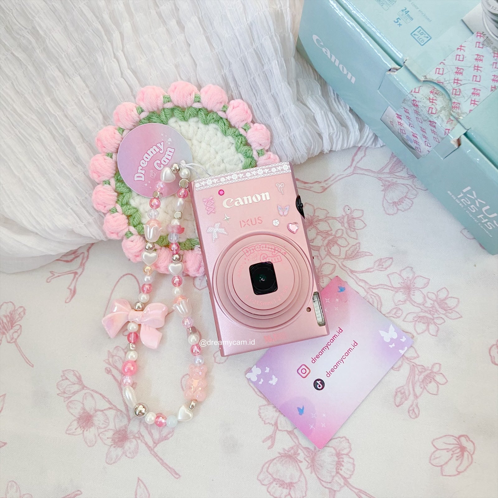 Canon Ixus 125 HS pink | Digital Camera CCD Digicam