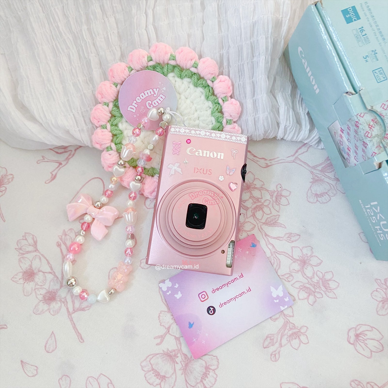 Canon Ixus 125 HS pink | Digital Camera CCD Digicam