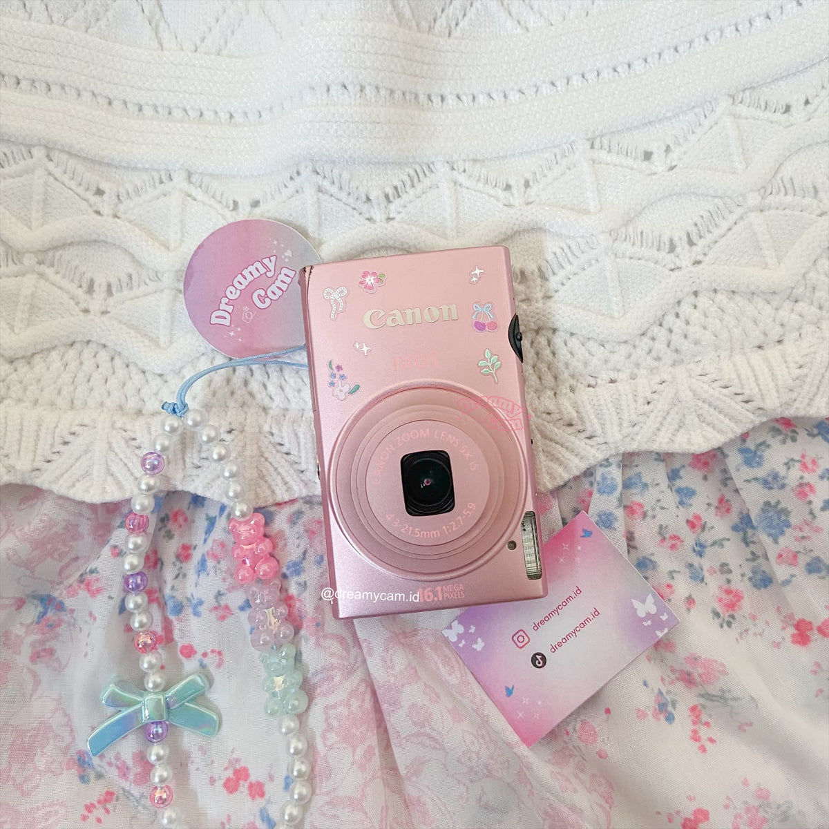 Canon Ixus 125 hs / PowerShot ELPH 110 HS / IXY 220F Pink | Digital Camera CCD Digicam