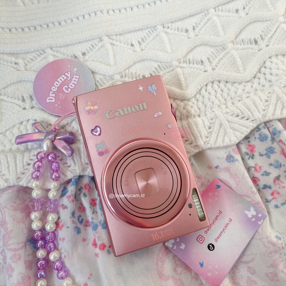 Canon Ixus 245 HS / IXY 430F / PowerShot ELPH 320 HS Pink (wifi) | Digital Camera CCD Digicam