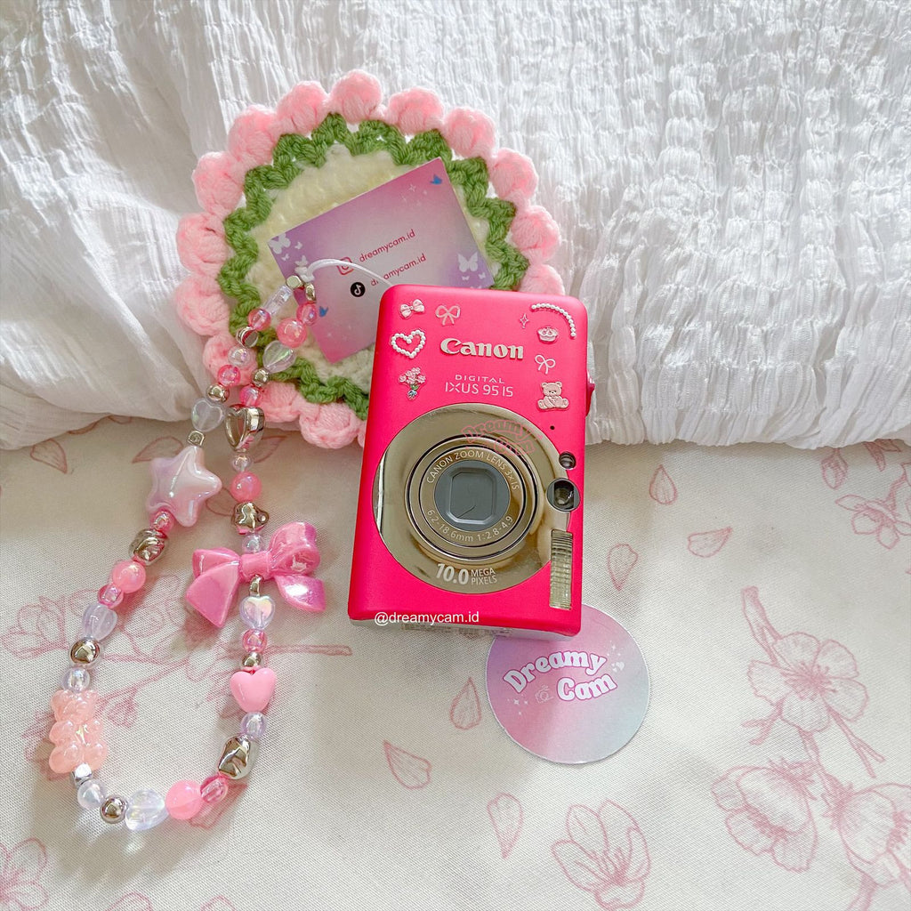 Canon Ixus 95 IS pink | Digital Camera CCD Digicam