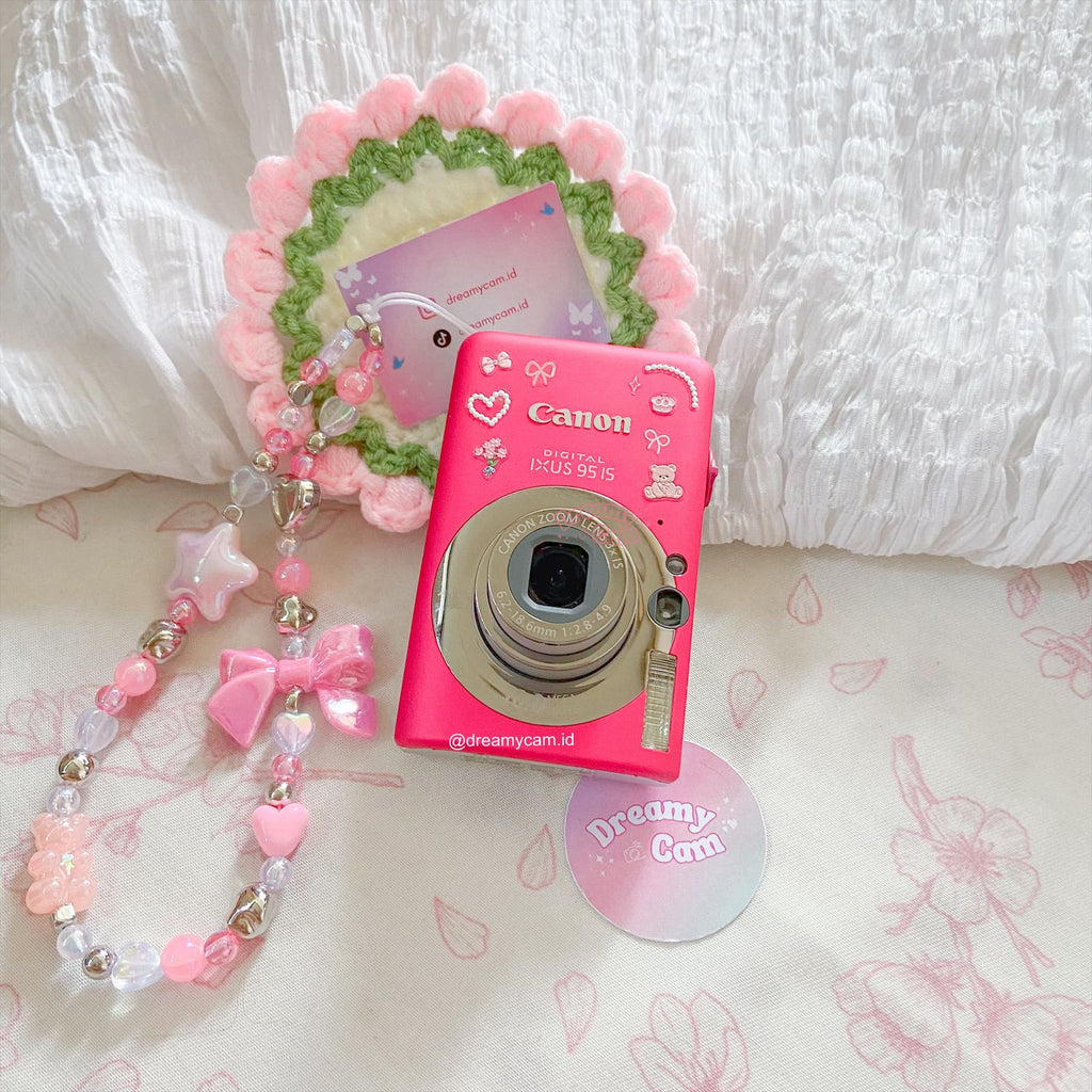 Canon Ixus 95 IS pink | Digital Camera CCD Digicam