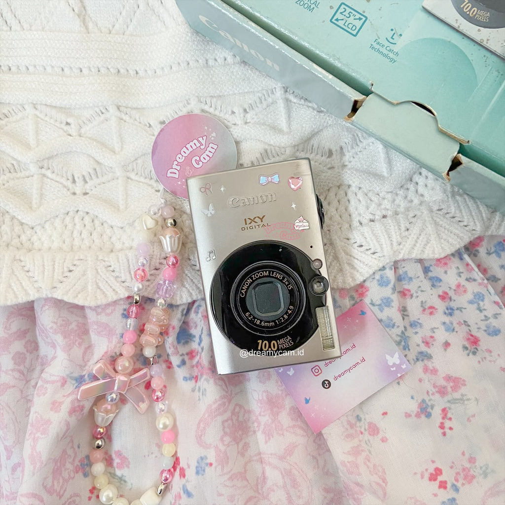 Canon Ixy Digital 25 IS / PowerShot SD770 IS Digital ELPH / IXUS 85 IS in Gray | Digital Camera CCD Digicam