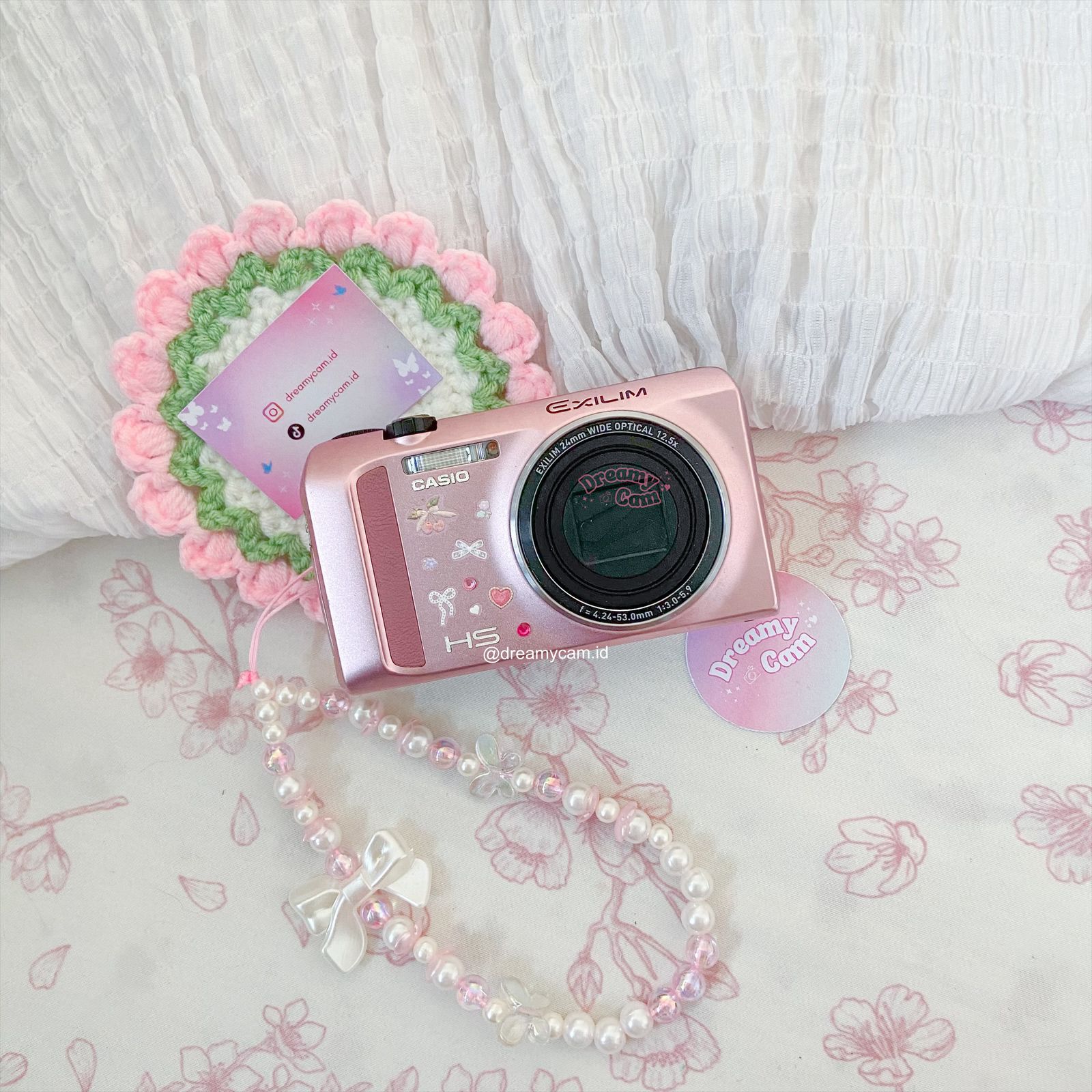 Casio Exilim ZR400 in pink | Digital Camera CCD Digicam