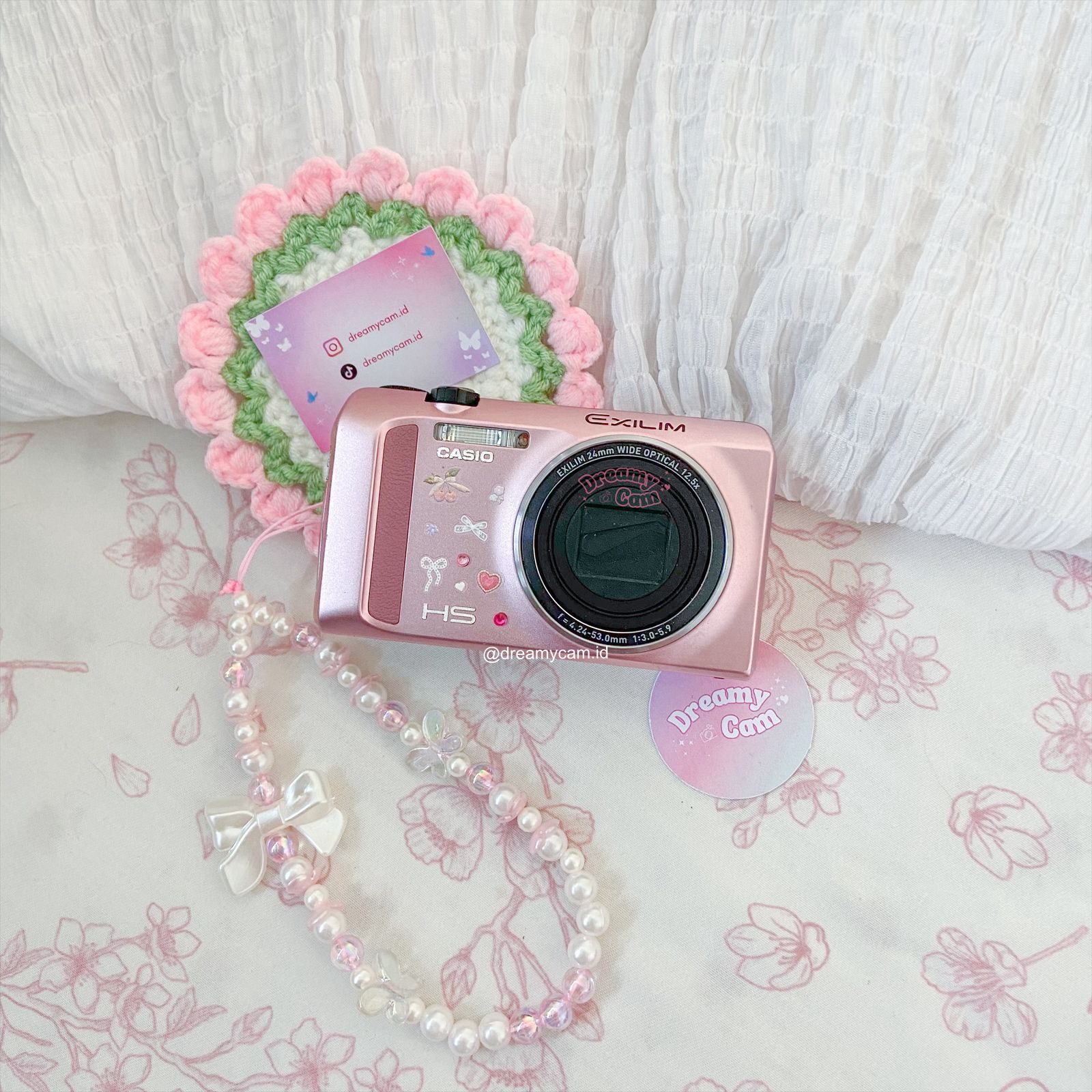 Casio Exilim ZR400 in pink | Digital Camera CCD Digicam