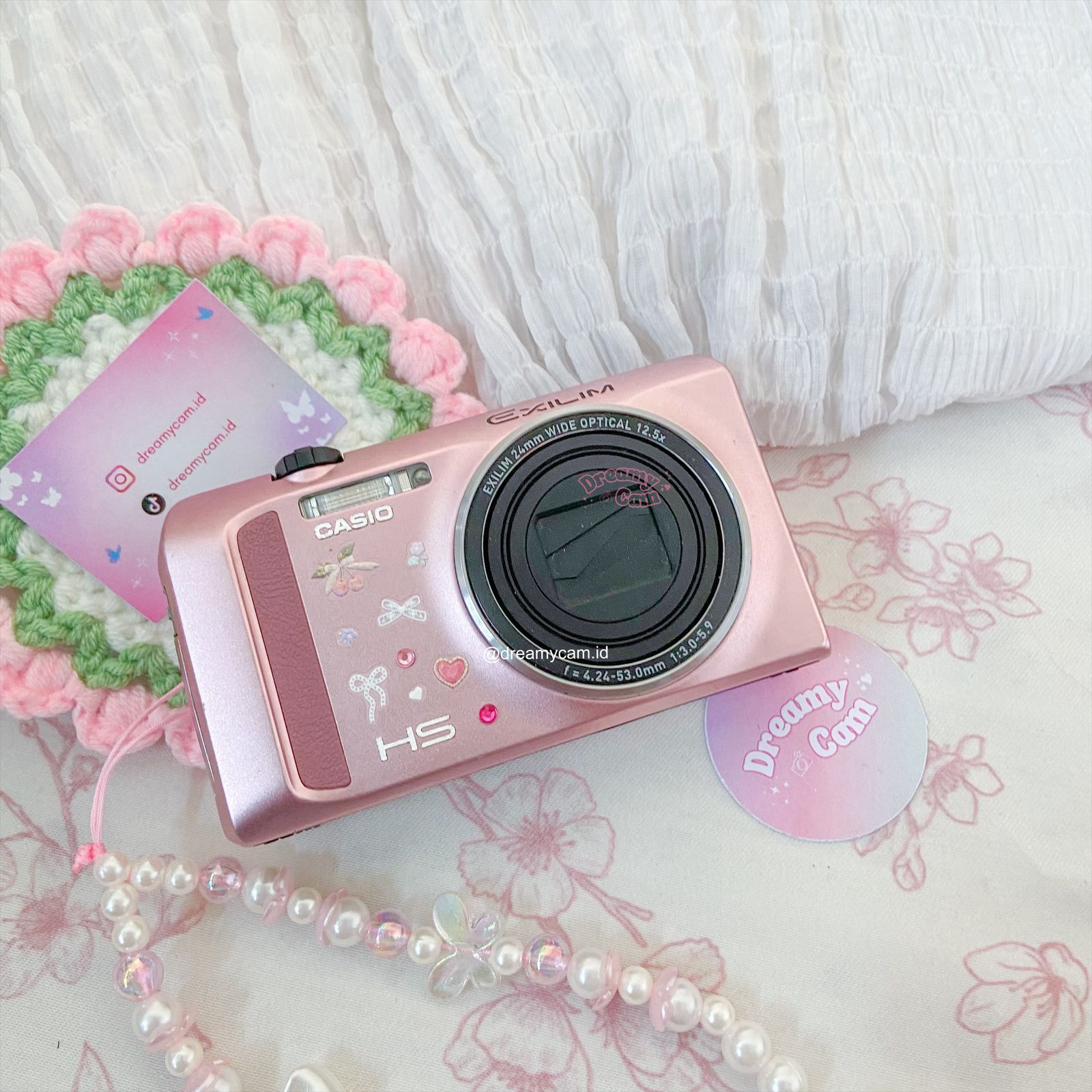 Casio Exilim ZR400 in pink | Digital Camera CCD Digicam