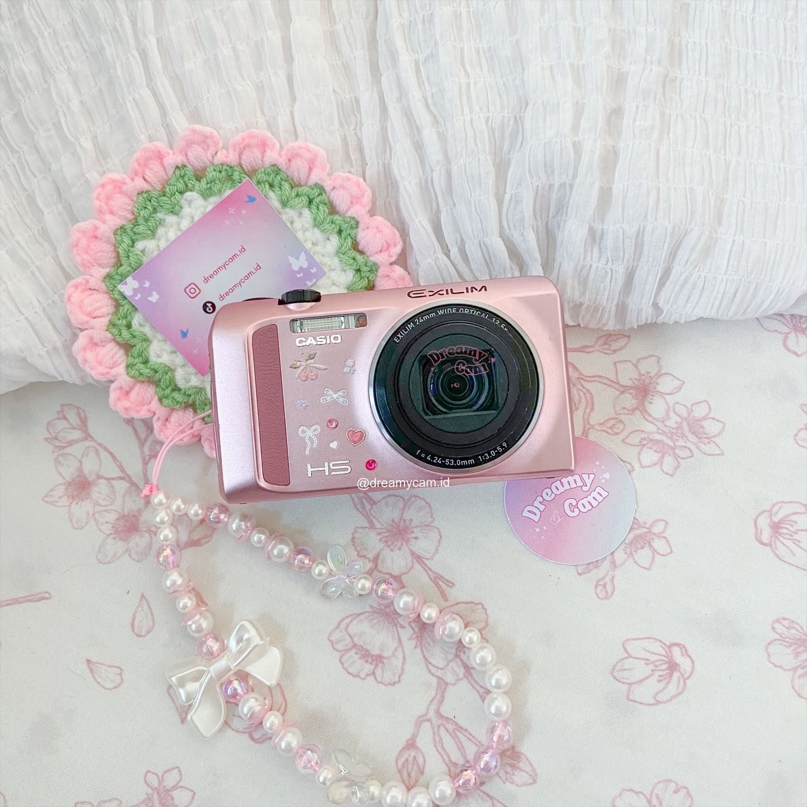 Casio Exilim ZR400 in pink | Digital Camera CCD Digicam