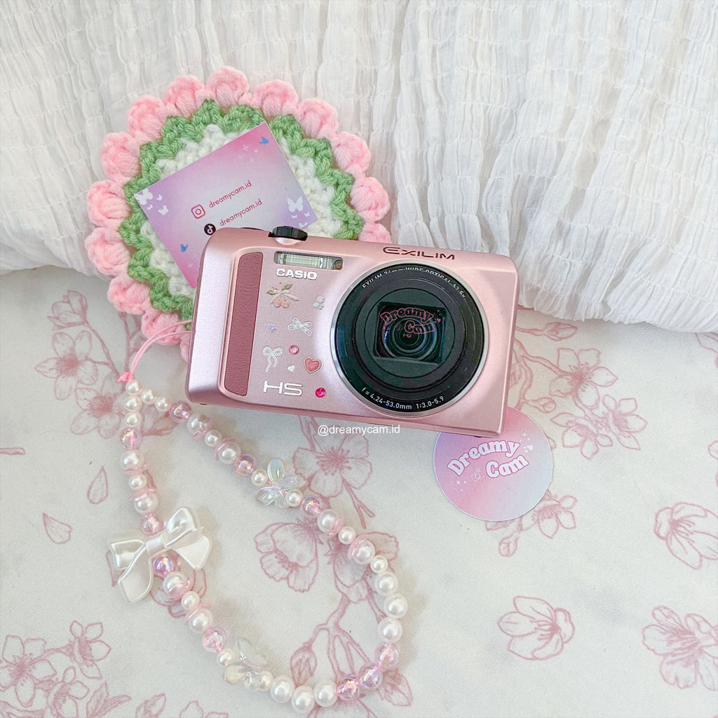 Casio Exilim ZR400 in pink | Digital Camera CCD Digicam