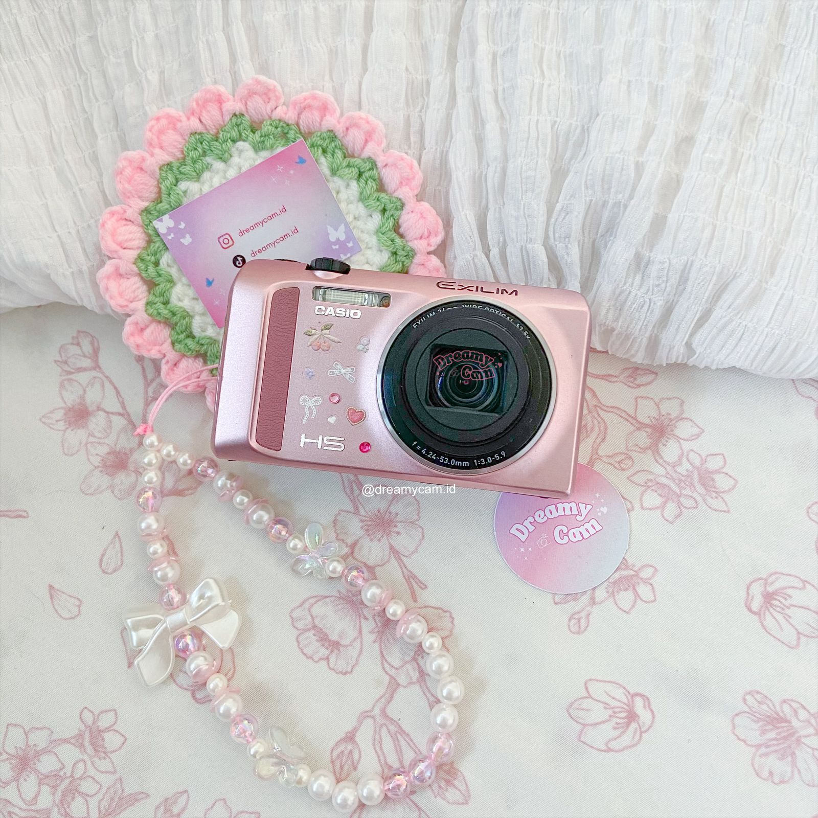 Casio Exilim ZR400 in pink | Digital Camera CCD Digicam