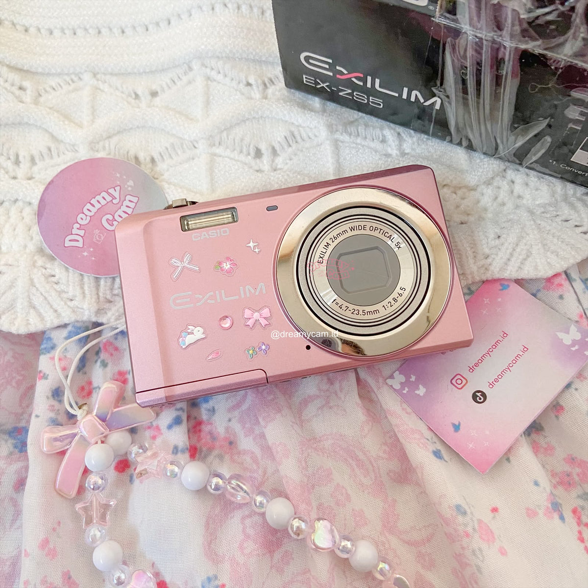 Casio Exilim ZS5 Pink with box | Digital Camera CCD Digicam