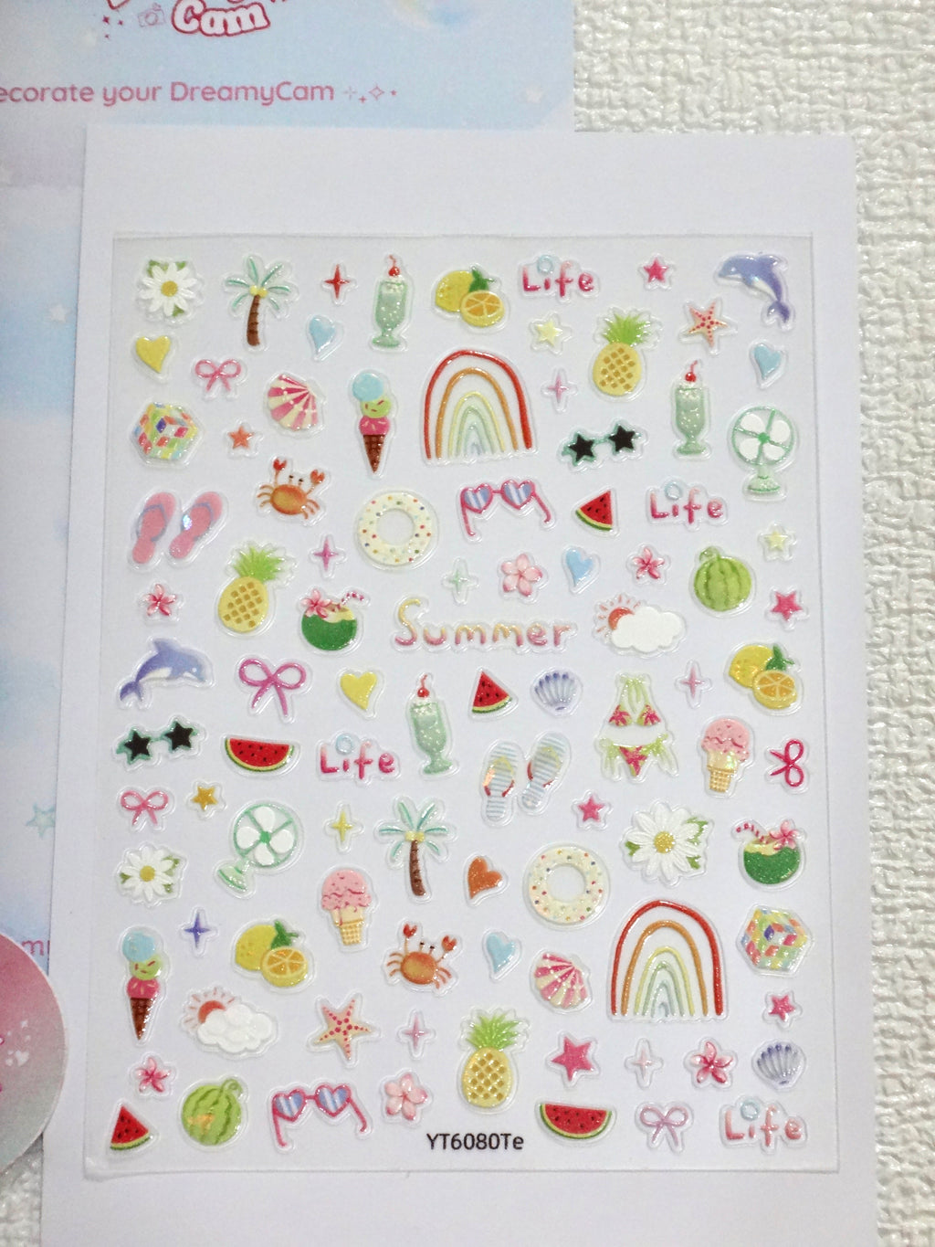 5D Digital Camera Stickers - Fun Theme