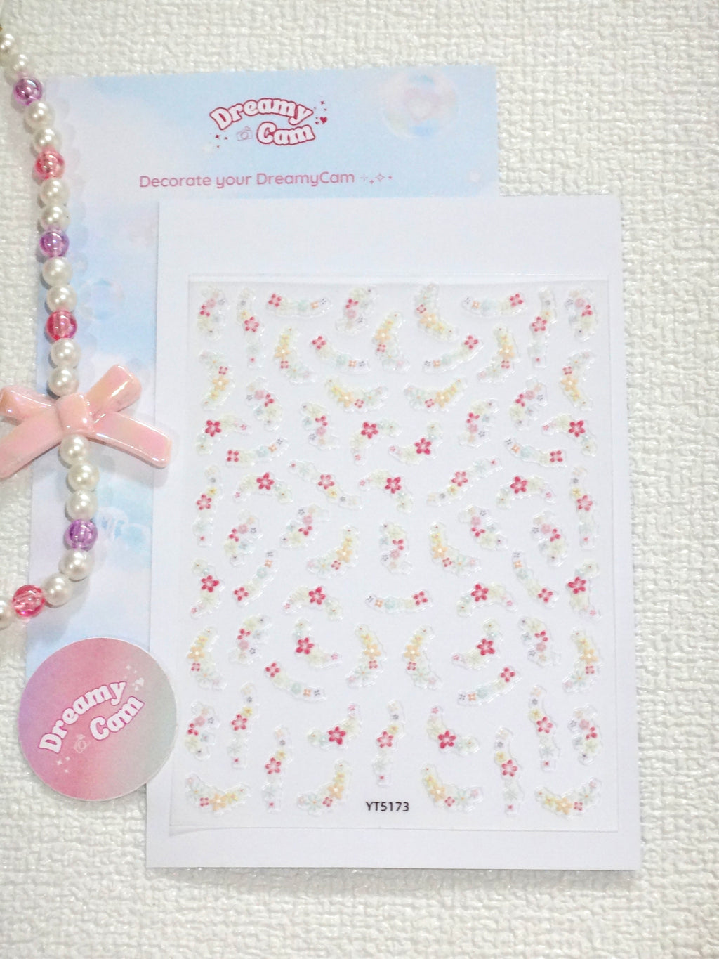 5D Digital Camera Stickers - Spring