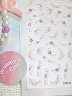 5D Digital Camera Stickers - Spring
