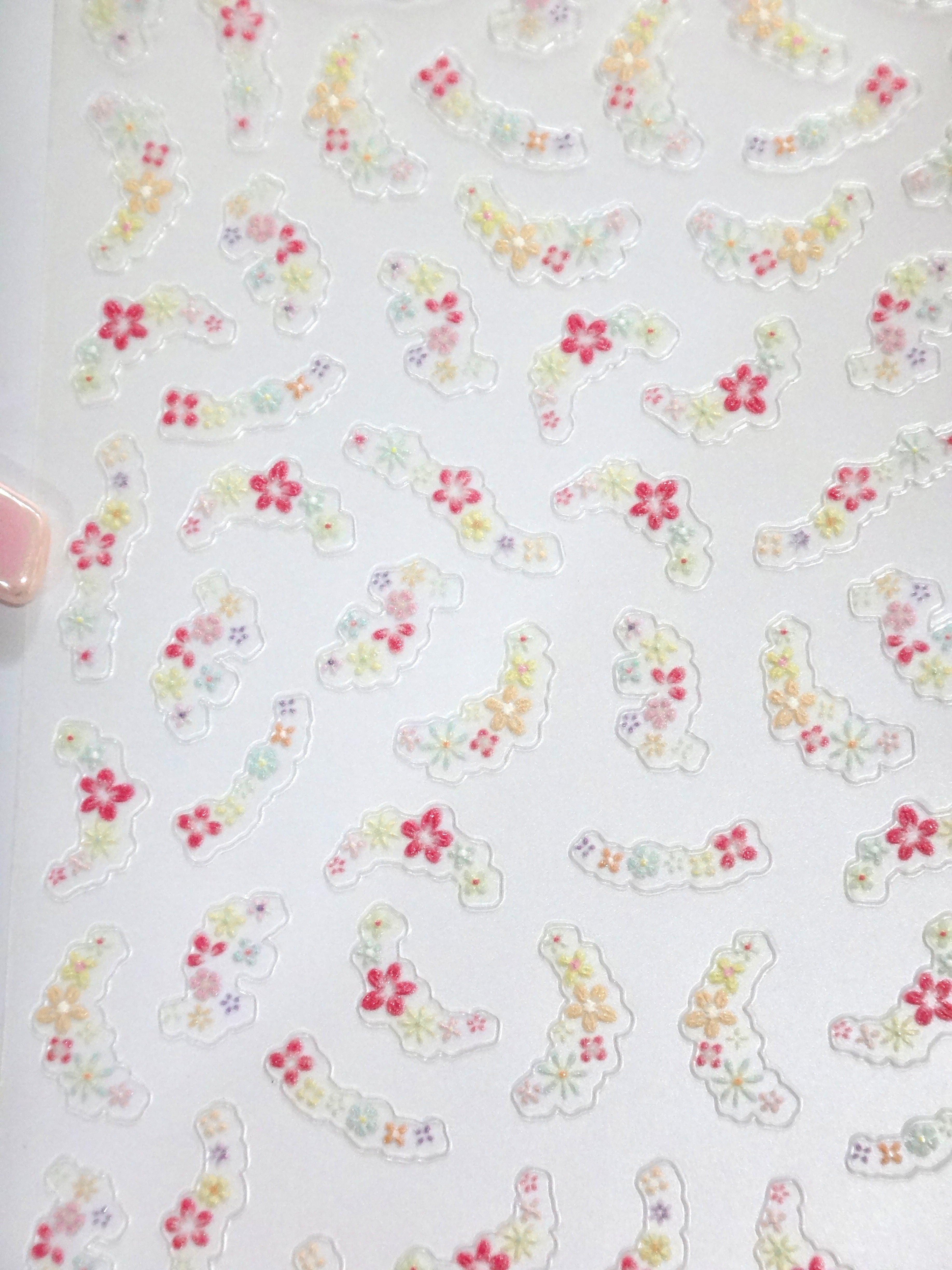 5D Digital Camera Stickers - Spring