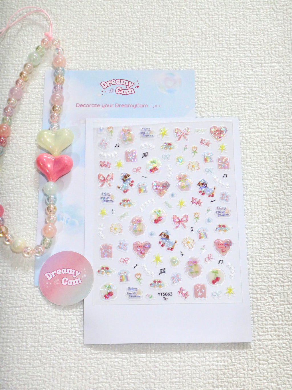 5D Digital Camera Stickers - Fun Theme