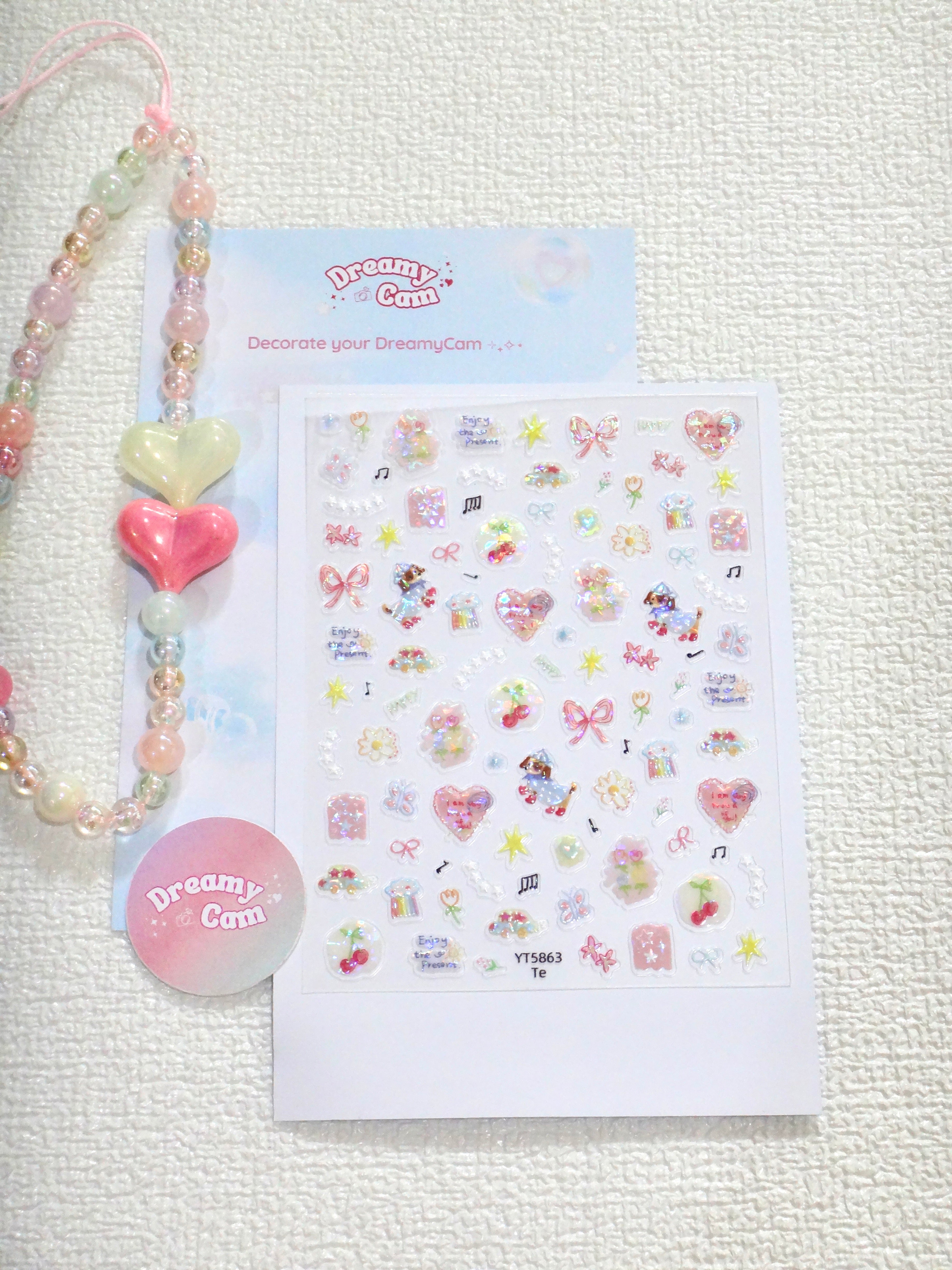 5D Digital Camera Stickers - Fun Theme