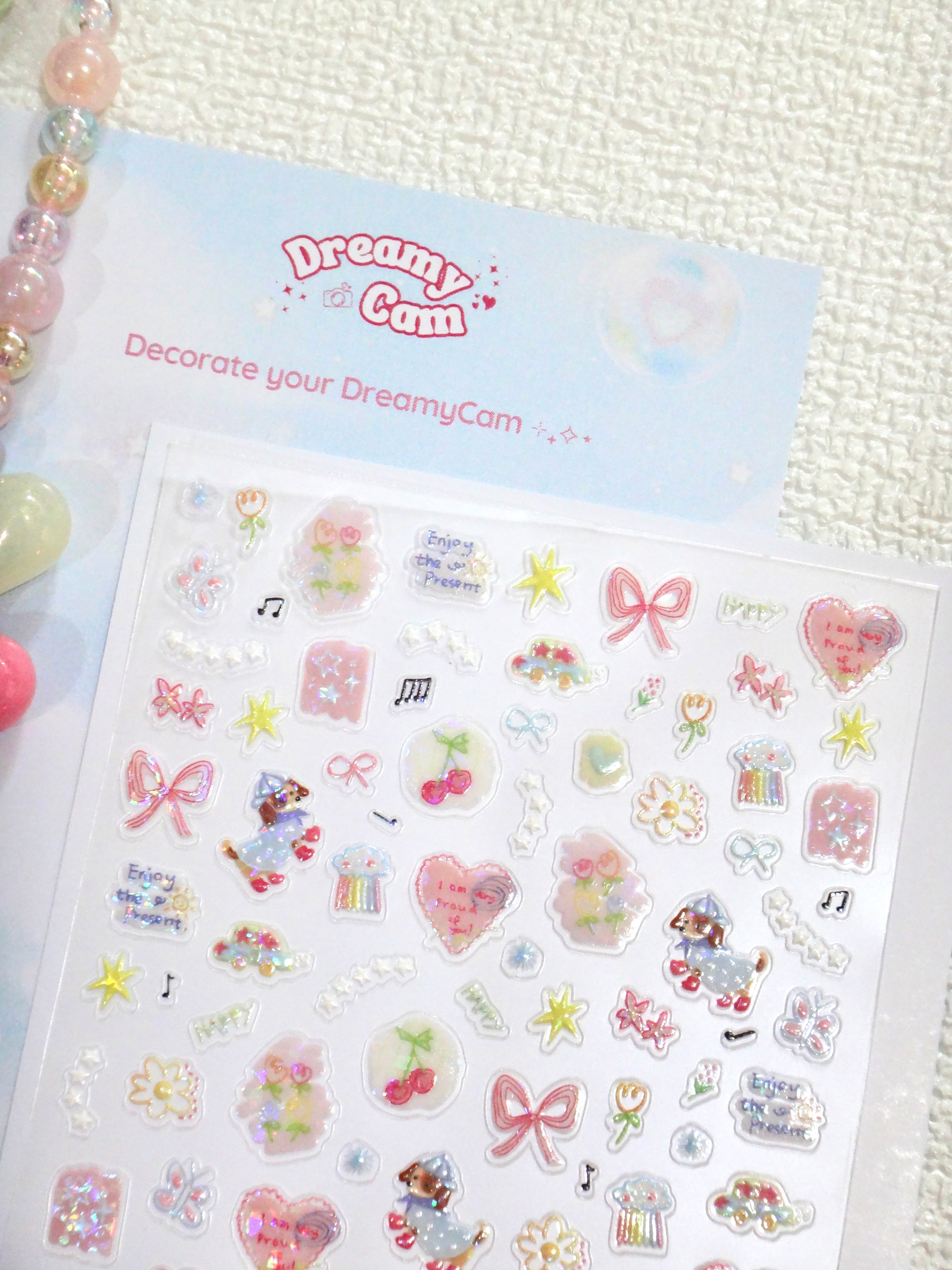 5D Digital Camera Stickers - Fun Theme