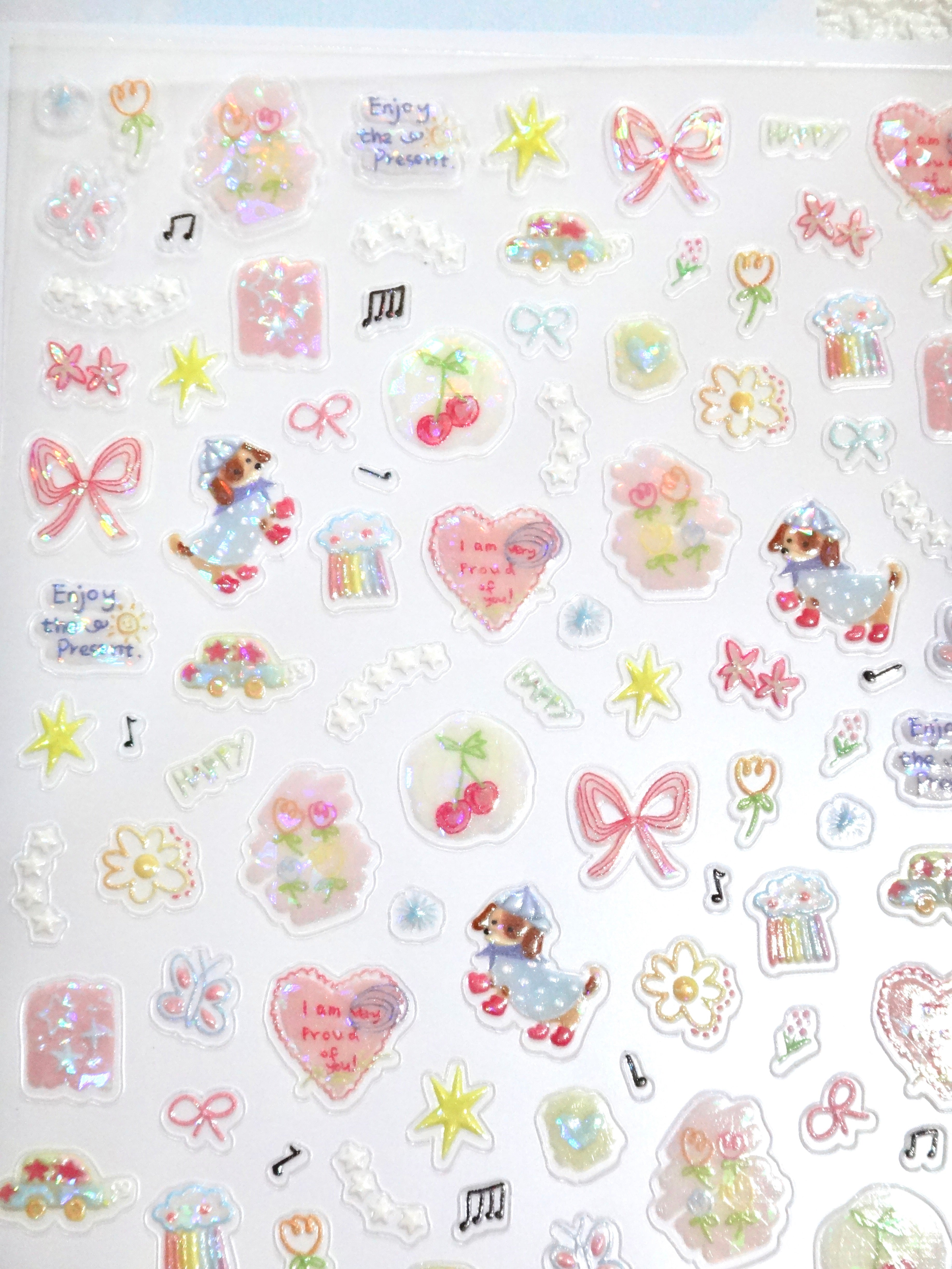 5D Digital Camera Stickers - Fun Theme