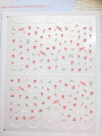 5D Camera Stickers – Floral - Pink Small Floral