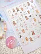 5D Camera Stickers – Animal - Bear Ballet