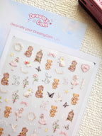 5D Camera Stickers – Animal - Bear Ballet