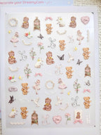 5D Camera Stickers – Animal - Bear Ballet