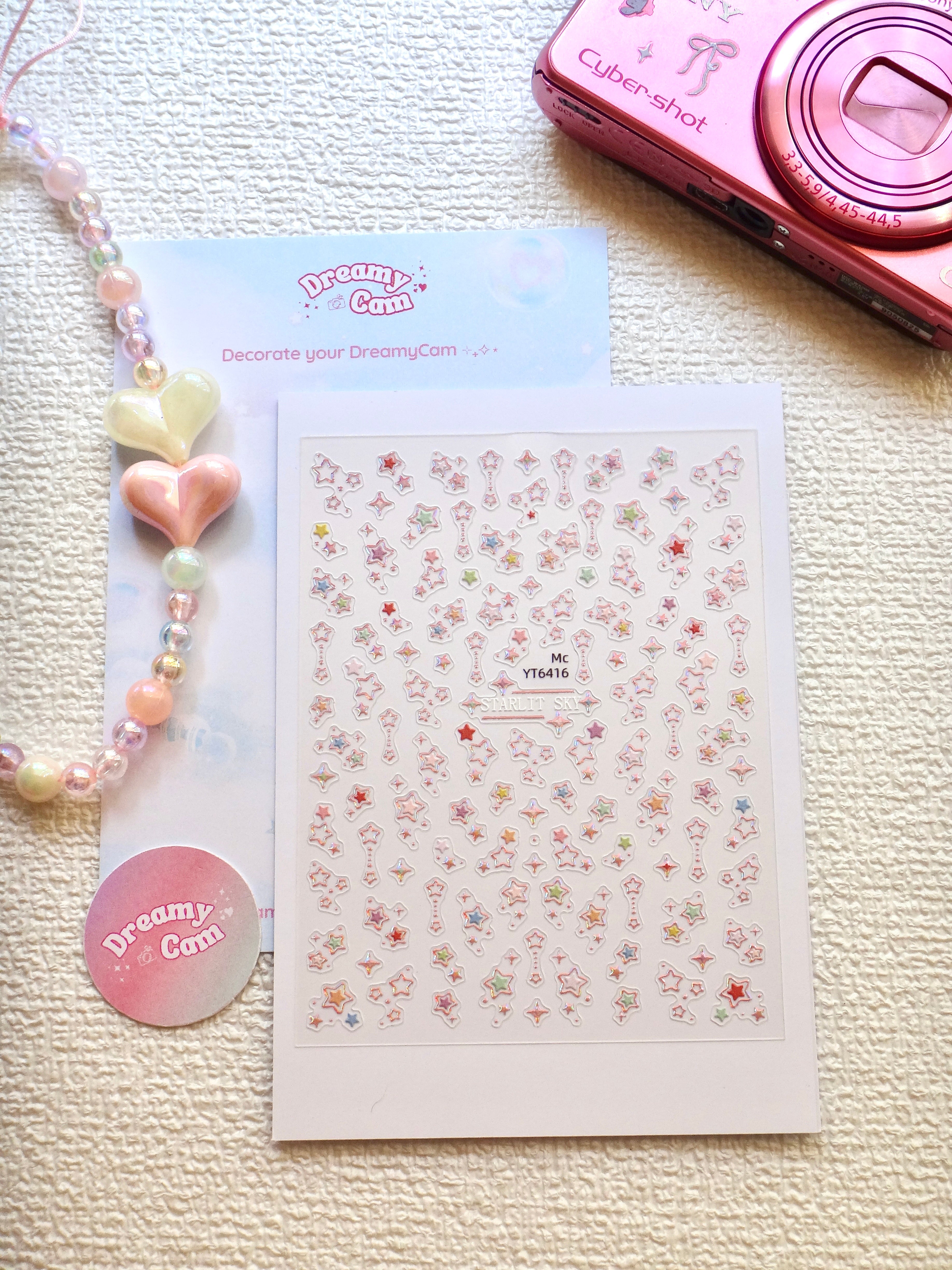 5D Camera Stickers – Ornaments - Twinkle Stars