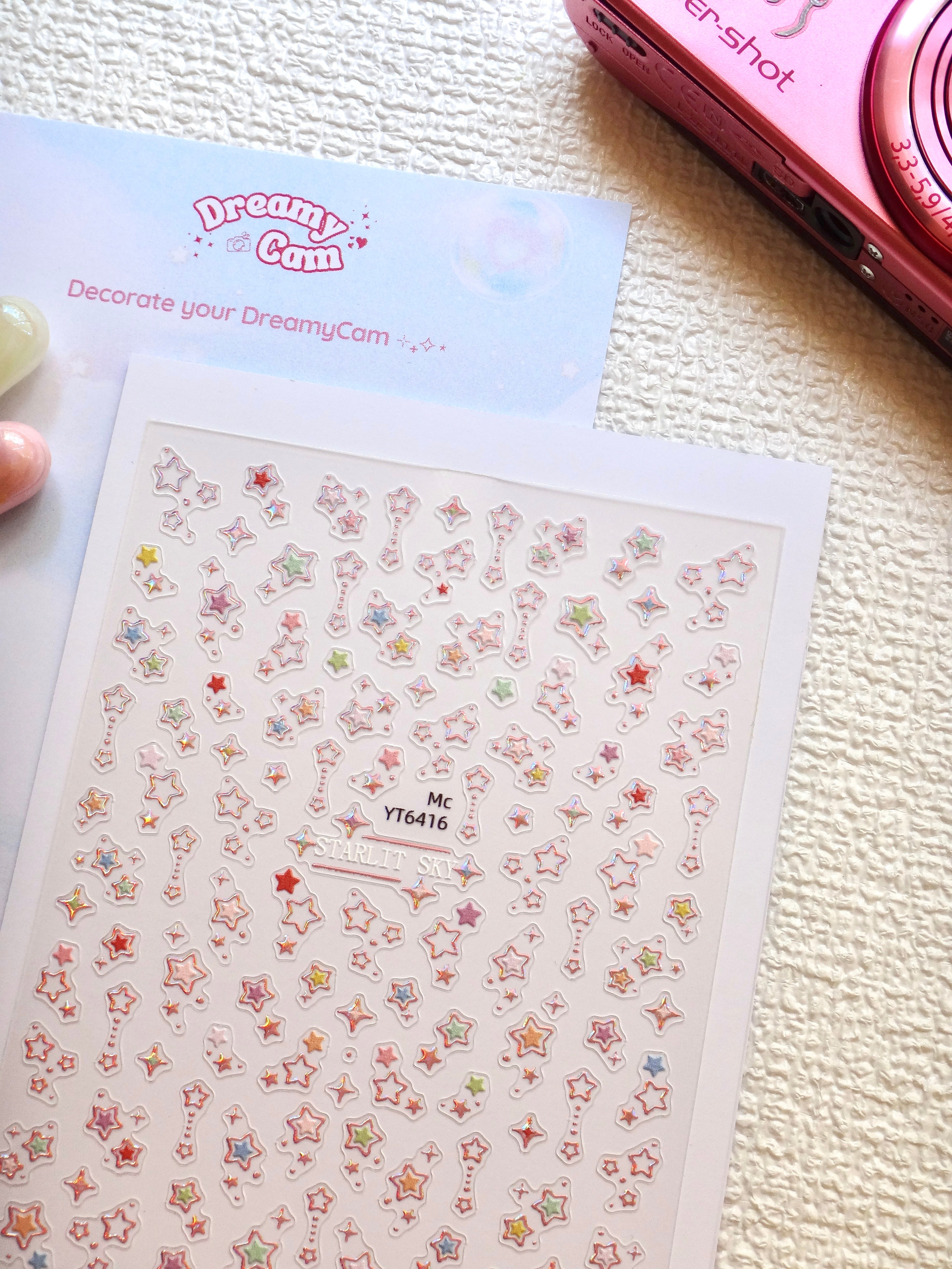 5D Camera Stickers – Ornaments - Twinkle Stars