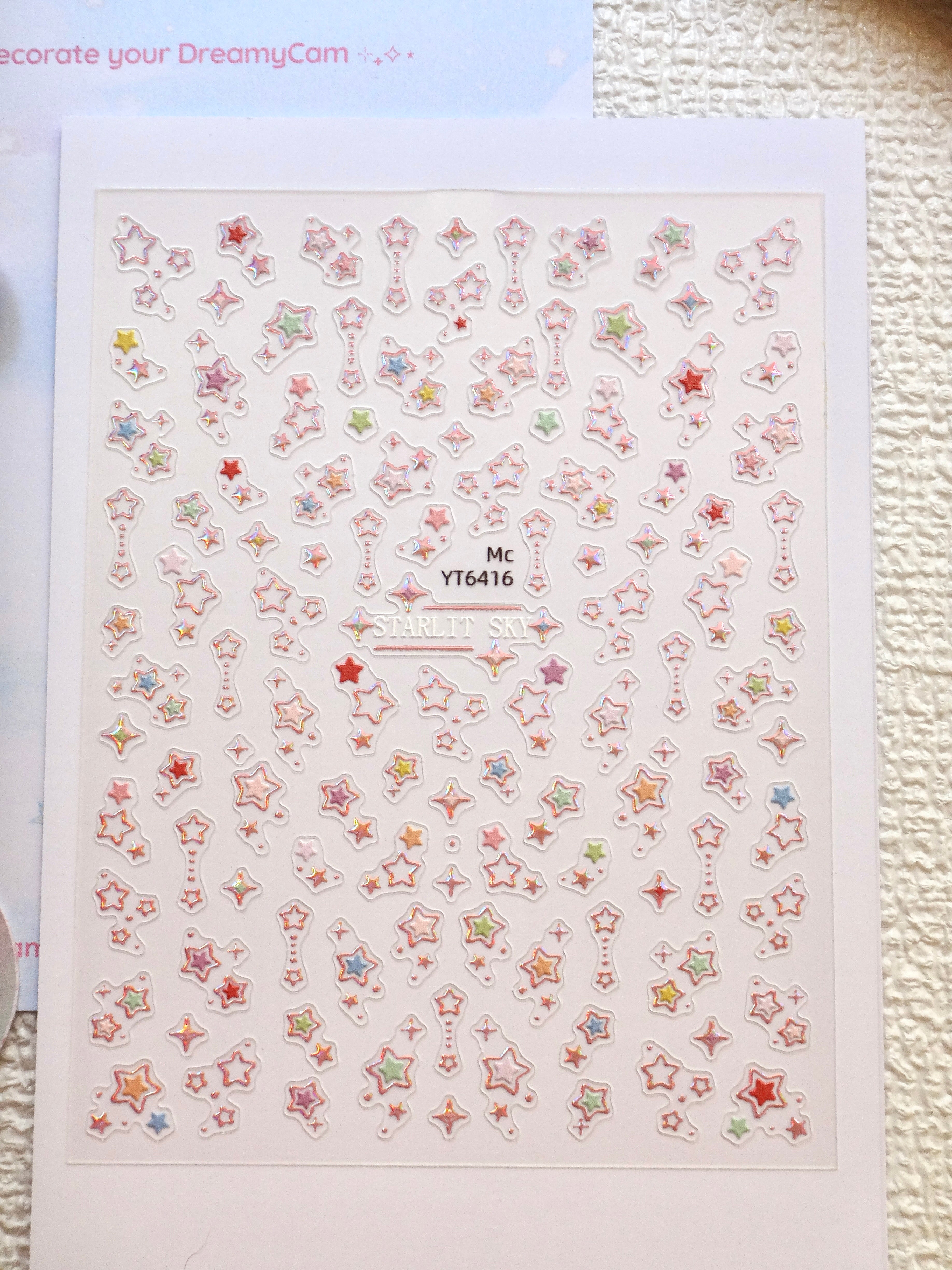 5D Camera Stickers – Ornaments - Twinkle Stars