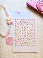 5D Camera Stickers – Floral - Pink Springs