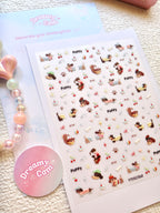 5D Camera Stickers – Animal - Daschund Dog Playful