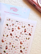 5D Camera Stickers – Animal - Daschund Dog Playful