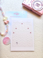5D Camera Stickers – Ornaments - Lace White