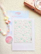 5D Camera Stickers – Floral - Soft Pink Floral
