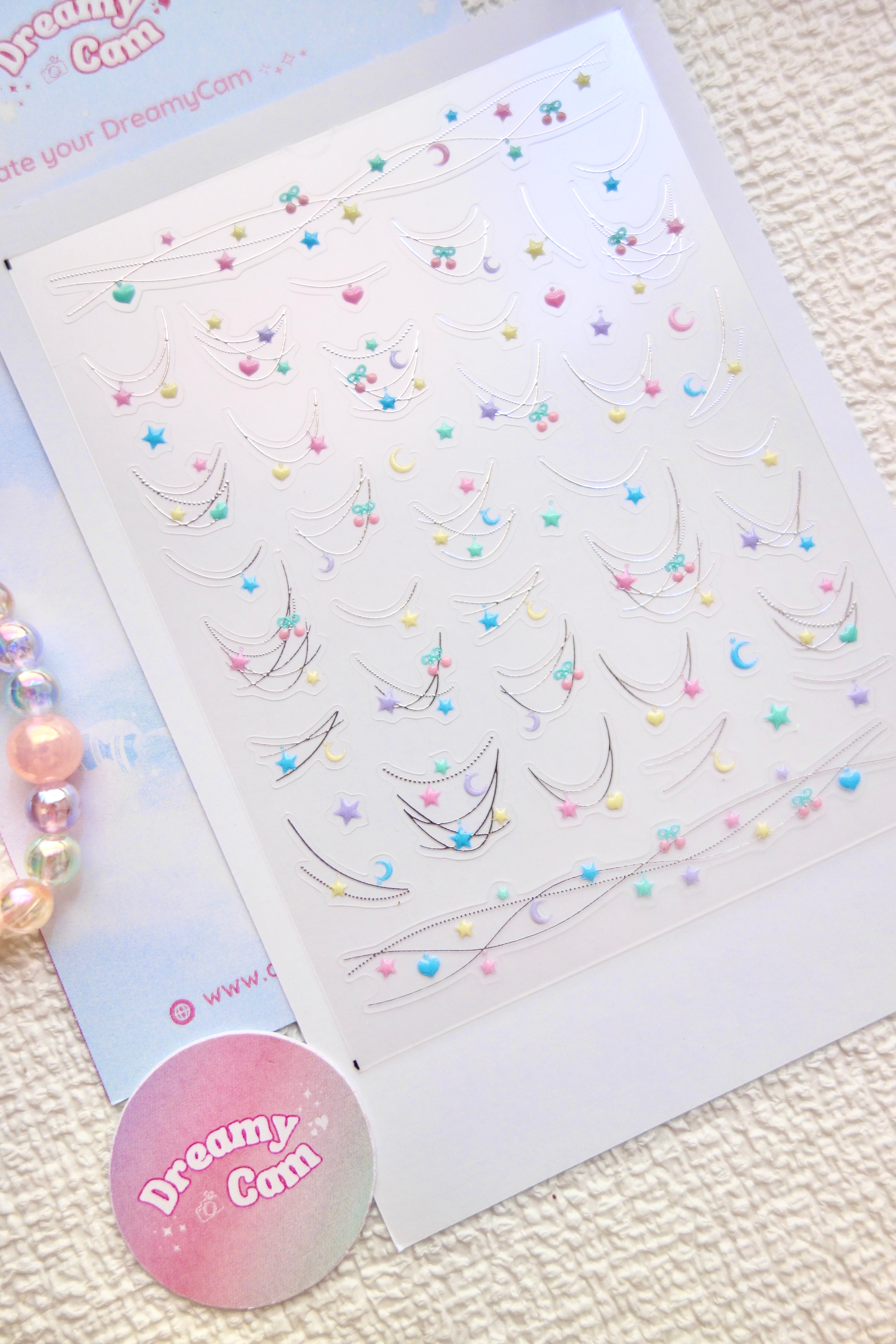 5D Camera Stickers – Ornaments - Chain Stars