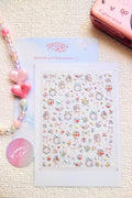 5D Digicam Stickers | Y2K Aesthetic Camera Stickers | Floral - Dainty Floral