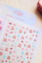 5D Camera Stickers – Animal - Bear Bow