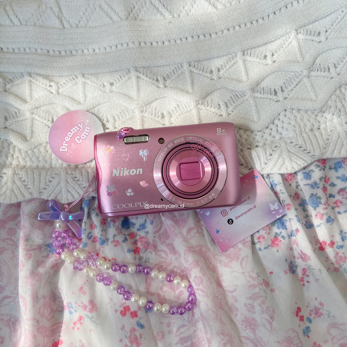 Nikon Coolpix A300 Pink | Digital Camera CCD Digicam