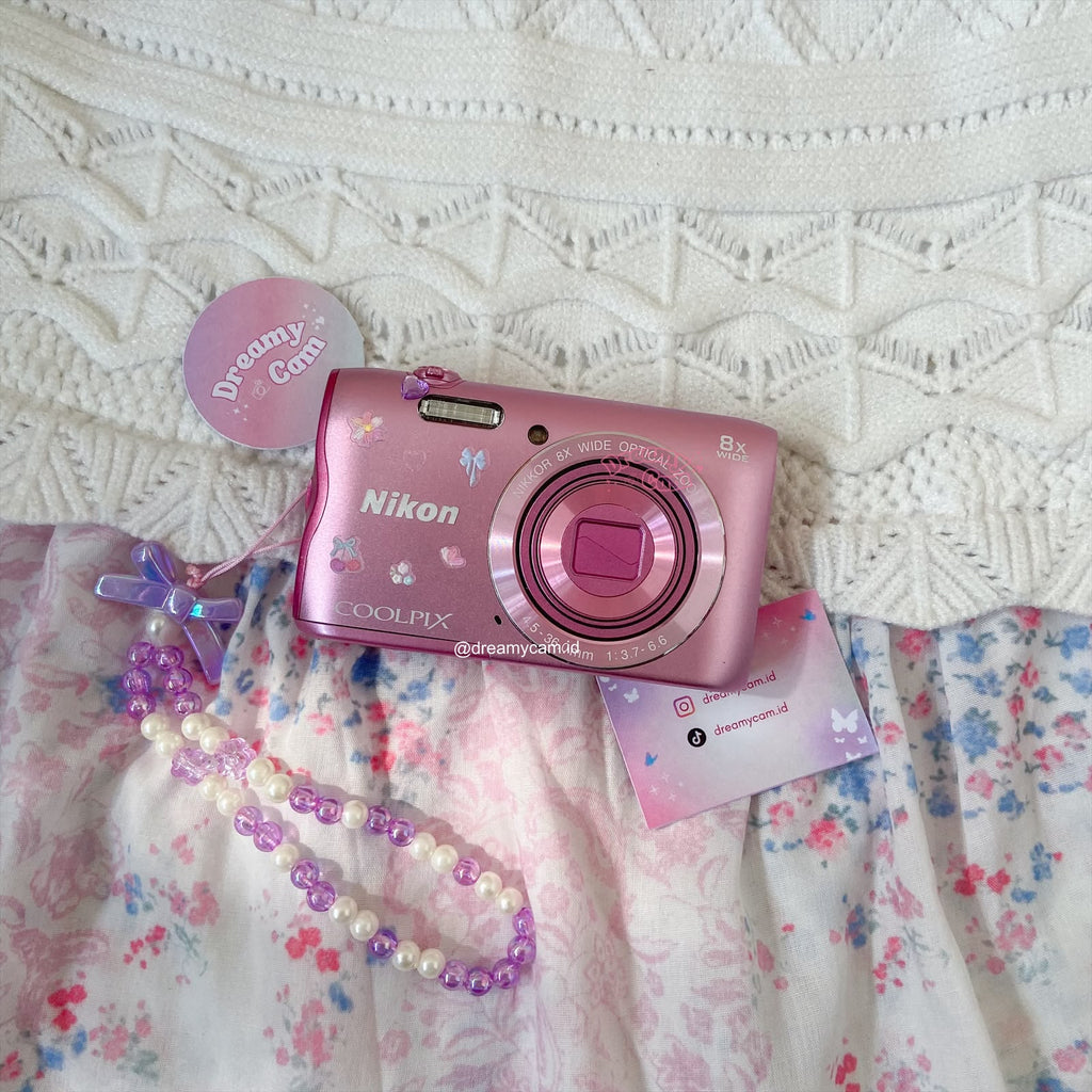 Nikon Coolpix A300 Pink | Digital Camera CCD Digicam