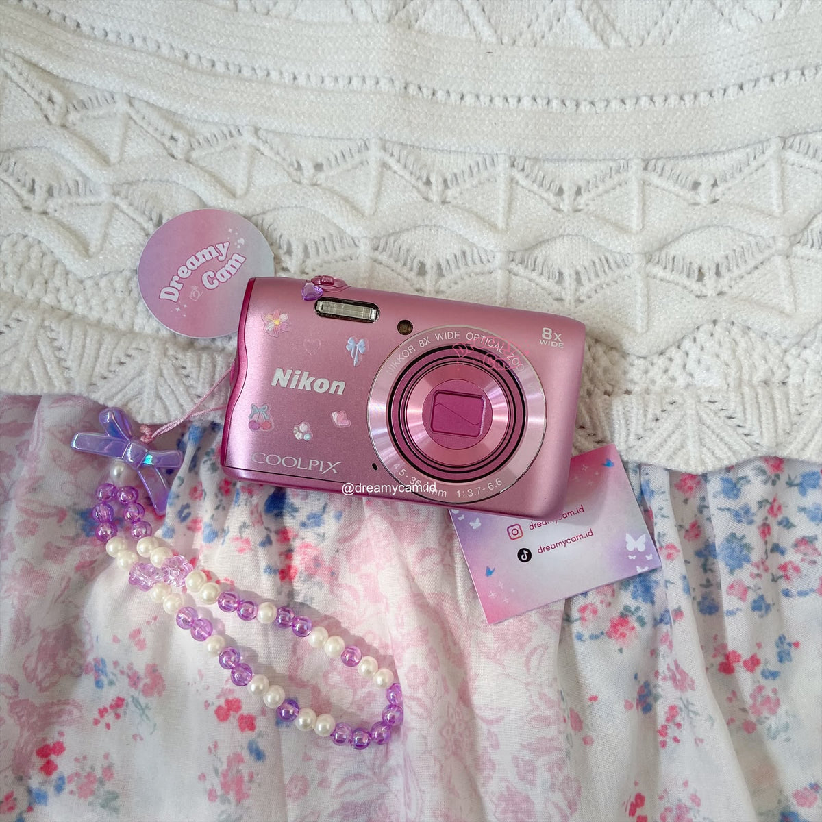 Nikon Coolpix A300 Pink | Digital Camera CCD Digicam
