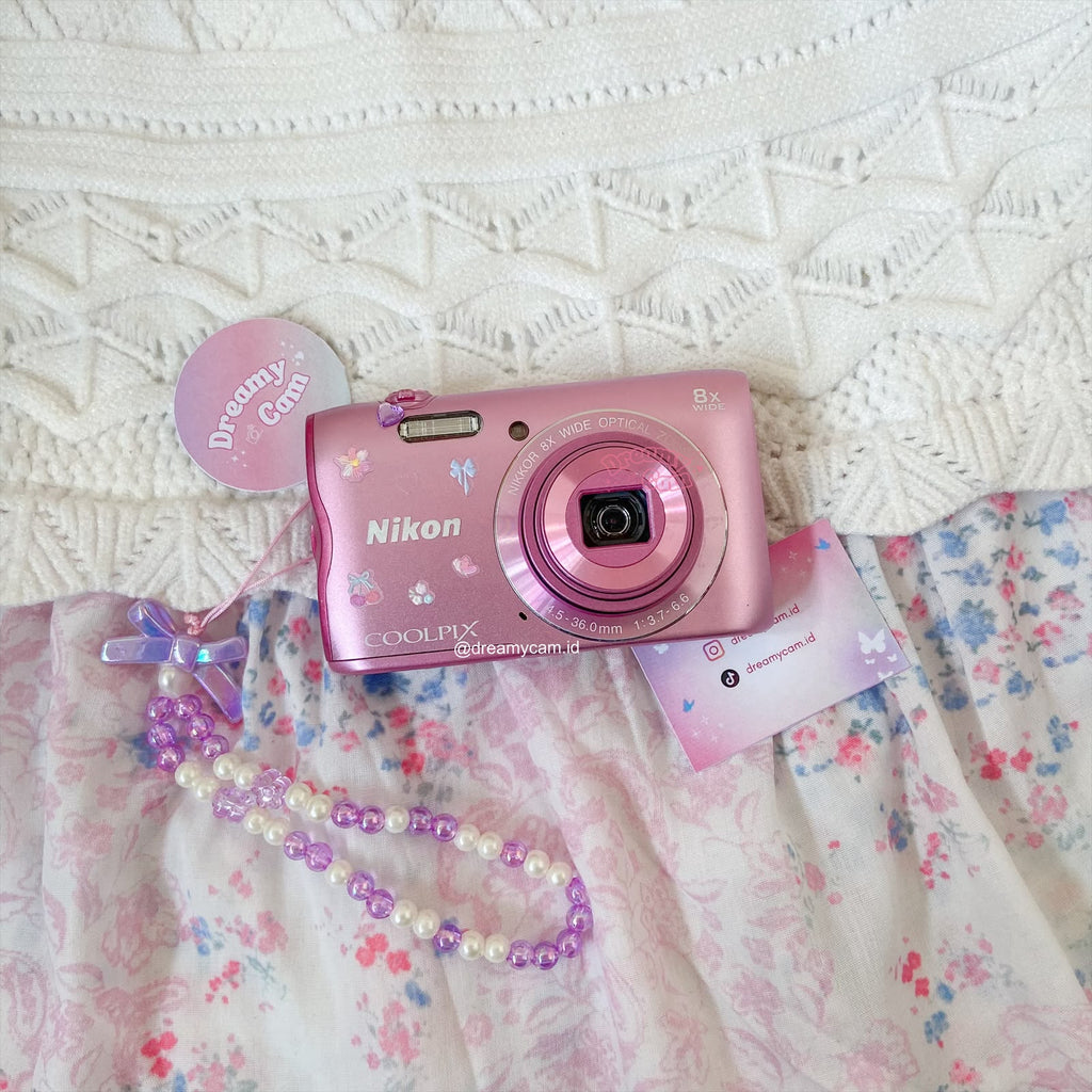Nikon Coolpix A300 Pink | Digital Camera CCD Digicam