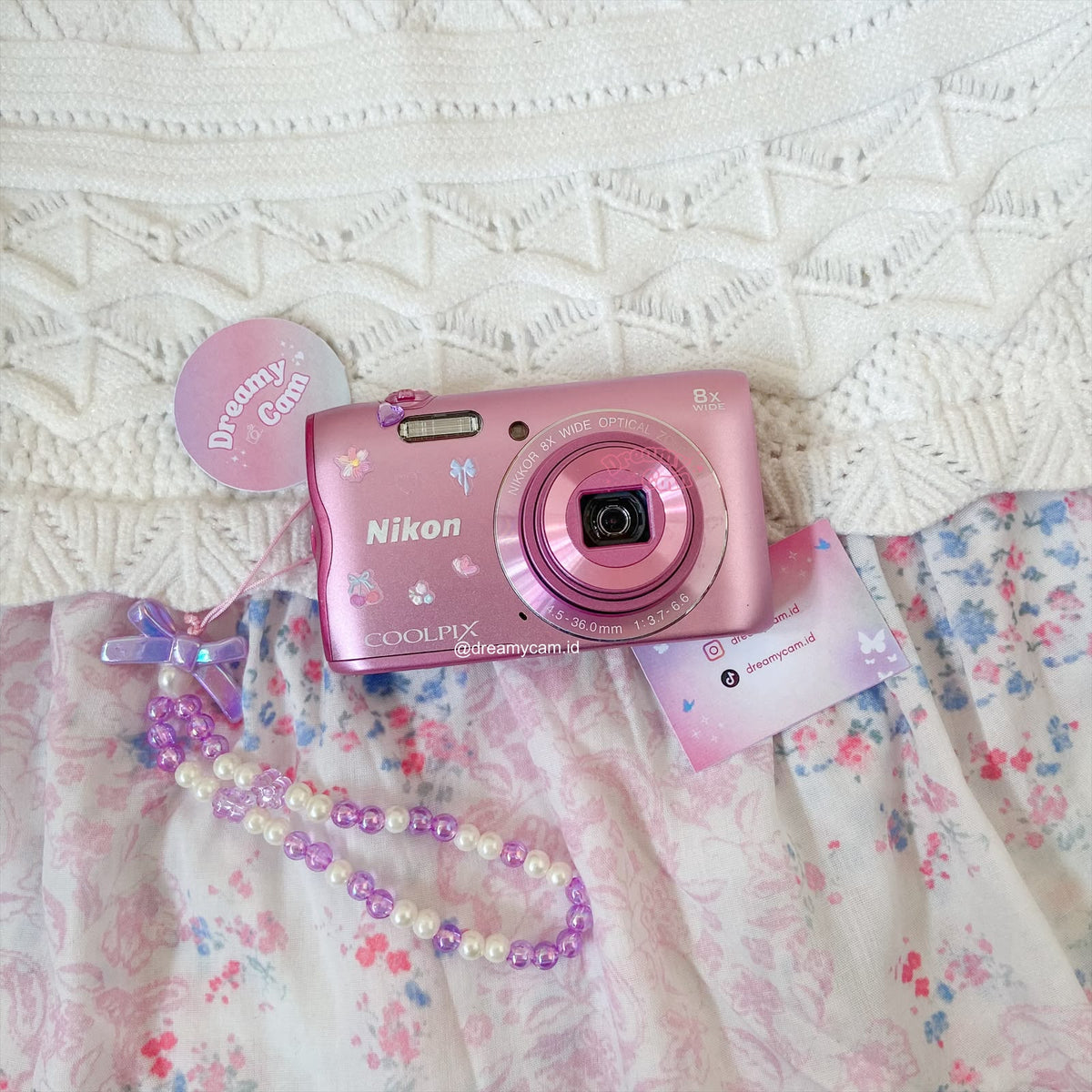 Nikon Coolpix A300 Pink | Digital Camera CCD Digicam