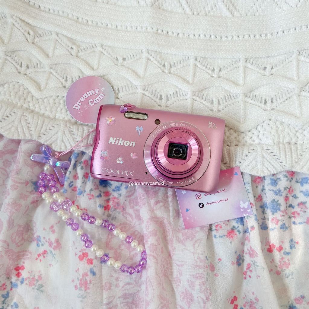 Nikon Coolpix A300 Pink | Digital Camera CCD Digicam
