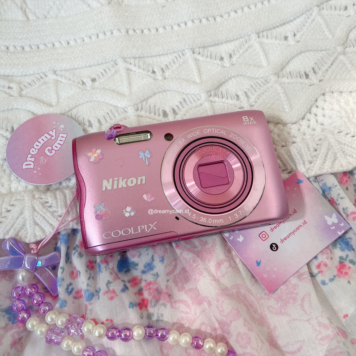 Nikon Coolpix A300 Pink | Digital Camera CCD Digicam