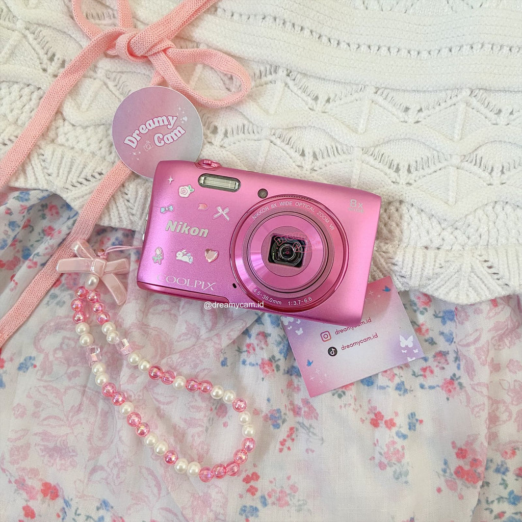 Nikon Coolpix S3600 Pink | Digital Camera CCD Digicam